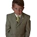 Johnnie Lene Natural Color Textured Suit Set for Boys From Baby to Teen