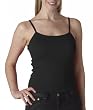 Bella Ladies' 1x1 Rib Spaghetti-Strap Tank Top