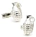 Jewelry : Hand Grenade Military Cufflinks Cuff Links Silver