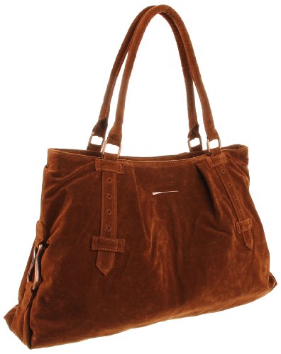 Matt & Nat Womens F11Lemmon-MS Moss Handle Bag,Cognac,one size