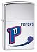 Zippo Lighter NBA Detroit Pistons, High Polished Chrome
