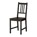 IKEA Stuhl "Stefan" Holzstuhl K�chenstuhl aus gebeizter, massiver Kiefer - SCHWARZBRAUN
