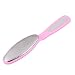 uxcell Pink Dead Skin Removal Foot File Rasp Massage Beauty Kit