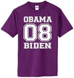  : Obama Biden 08 (athletic) - on 100% cotton T-Shirt (32 Colors)
