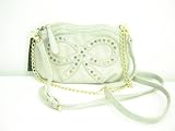 Oliva Joy Jitterbug Crossbody Handbag Purse ~ Lt Grey In Color