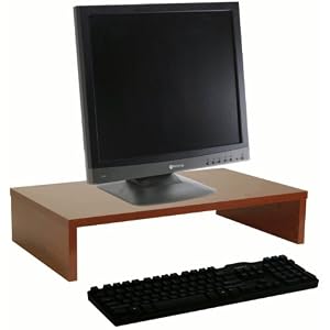 OFC Express Monitor Stand 20.5 x 11 x 4.25, Shaker Cherry by