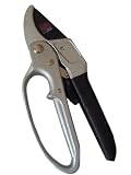 SECATEUR � CREMAILLERE carbone, acier et teflon