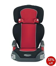 Graco&reg; Junior Highback Booster Seat - Scarlet Sport