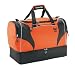 Sports : Sporttasche XL mit Bodenfach, orange/schwarz
