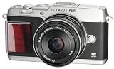 OLYMPUS �}�C�N����� PEN E-P5 17mm F1.8 �����Y�L�b�g(�r���[�t�@�C���_�[ VF-4�Z�b�g) �V���o�[ �v���~�A�����f�� E-P5 17mm F1.8 LKIT SLVPR