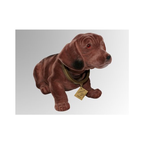 Wackel Figur Hund Dackel gross bobblehead