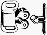 Buy Amerock Corp. BP9714-2G Roller Catch by Amerock Corp.