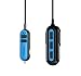 RapidX RX-X5USBB X5 Car Charger with 5 USB Ports for iPhone and Android- Blue