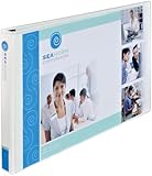 Avery Heavy-Duty View Binder, White with 2-Inch Two Booster Slant Rings, 11 x 17 Inches, 1 Binder, White (72126)