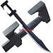 Spartan Wooden Practice Sword Painted in Black - King Leonidas Spartan Sword