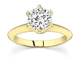 0.5 CT ROUND NATURAL DIAMOND SOLITAIRE RING NEW