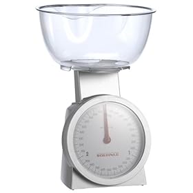 Soehnle Actuell Bilancia da cucina analogica, colore: Argento Soehnle Actuell Bilancia da cucina analogica, colore: Argento