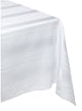 Waterford Table Kylemore 70-inch by 144-inch Oblong Tablecloth, Pearl