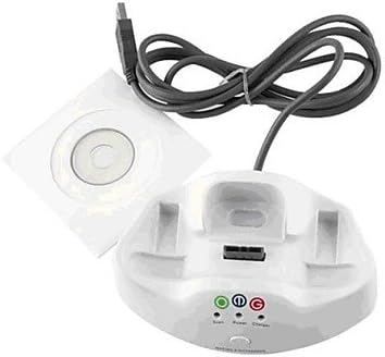 TY 2 in 1 Wireless Receiver + Charger Dock Station for Microsoft Xbox 360 PC Game