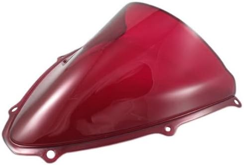 Red Motorcycle Windshields & Motorbike Windscreen Scooter Screen Fit For SUZUKI 2006-2007 GSX-R GSXR 600/750 K6