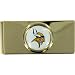 24kt. Gold Plated Money Clip - Minnesota Vikings
