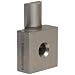 Mitutoyo 619051 Half Round Jaw For Square Gage Block, 0.248" Radius, 0.25" Length, 39.9mm Width, 10.3mm Height