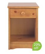 Bedside Table - Antique