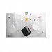 Dynalon 159114-0000 Polypropylene 36-Place Mega Peg Lab Drying Rack, 30" Length x 3.5" Width x 36" Height