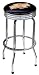 Chevrolet Bowtie Single Foot Ring Barstool with Swivel