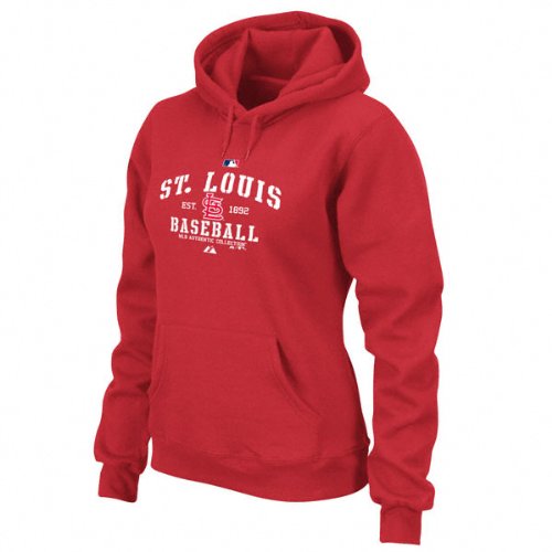 St. Louis Cardinals Women's Authentic Collection 2010 Classic Therma Base Performance Hoodie