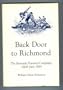 Back Door to Richmond: The Bermuda Hundred Campaign, April-June 1864