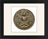 Framed Prints of Medal commemorating the Army and Navy Under-Officers Association; obverse from National Maritime Museum