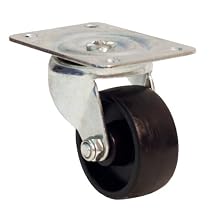 RWM Casters Swivel Plate Caster with Plain Bearing 175 lbs Load Capacity
