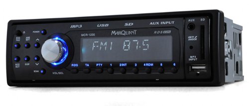 Marquant Volldigitales MP3 Autoradio (USB/SD-Kartenslot, Line-In, 4x 45 Watt) - 10cm halbe Einbautiefe Golf