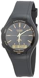 Casio Men's AW90H-9EV Black Rubber Quartz Watch with Black Dial