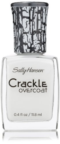Sally Hansen Crackle Overcoat Nail Polish, Snow Blast, 0.4 Fluid Ounce Sally Hansen Crackle Overcoat Nail Polish, Snow Blast, 0.4 Fluid Ounce