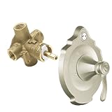 Moen T2501BN-2510 Vestige Posi-Temp Trim Kit with Lever Handle and Valve, Brushed Nickel