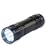 Super-Bright 9 LED Heavy-Duty Compact Aluminum Flashlight - Jet Black