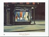 Drug Store - Artist: Edward Hopper - Art Print Poster Size: 31.50 by 23.75 inches