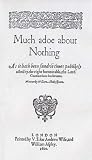 Cover for 'MUCH ADO ABOUT NOTHING'