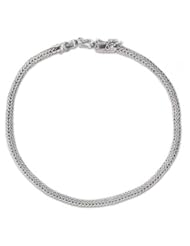 Sterling silver chain necklace, Silver Dragons