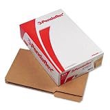 2-Ply Dark Kraft File Folders, Straight Cut, Top Tab, Lgl, BN, 100/bx