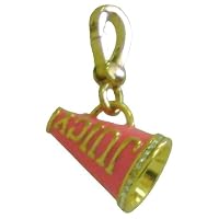 cheerleader megaphone charm
