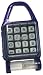 Boggle Real Mini Game Box, Board, and Pieces Keychain