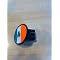 Shamrock and Irish Flag Plastic Hitch Cover