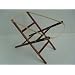 ELEGANTBABY DARK OAK FOLDING MOSES BASKET STAND