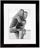 MCS Wood Float Frame 8 by 10-Inch, Black