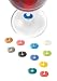 True Fabrications Colorful Silicone Wine Charms