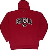 Georgia Bulldogs Adult OVB Slim Fit Hooded Sweatshirt
