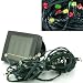 Lunartec Solar-LED-Lichterkette mit 50 bunten LEDs